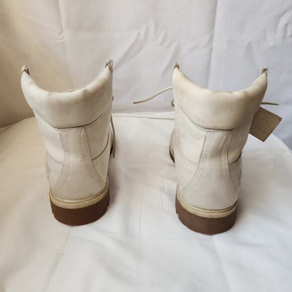 Timberland Cream Leather Primaloft 400 Gram Waterproof Boots Sz 10.5W Men Like N main image 16